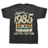 Funny Made In 1985 Limited Edition 39th Birthday Cassette Tape T Shirt Cotton Streetwear Short Sleeve Birthday Gifts T-shirt Men by Dropshipman