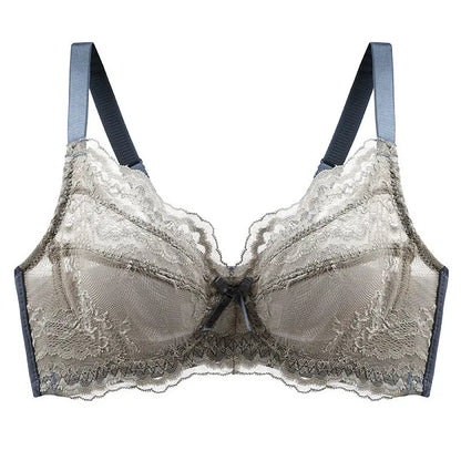 Inter-color sexy transparent underwear ladies with steel ring lace bra gathered comfortable underwear manufacturers wholesale explosions SHOPEZRA L.L.C.