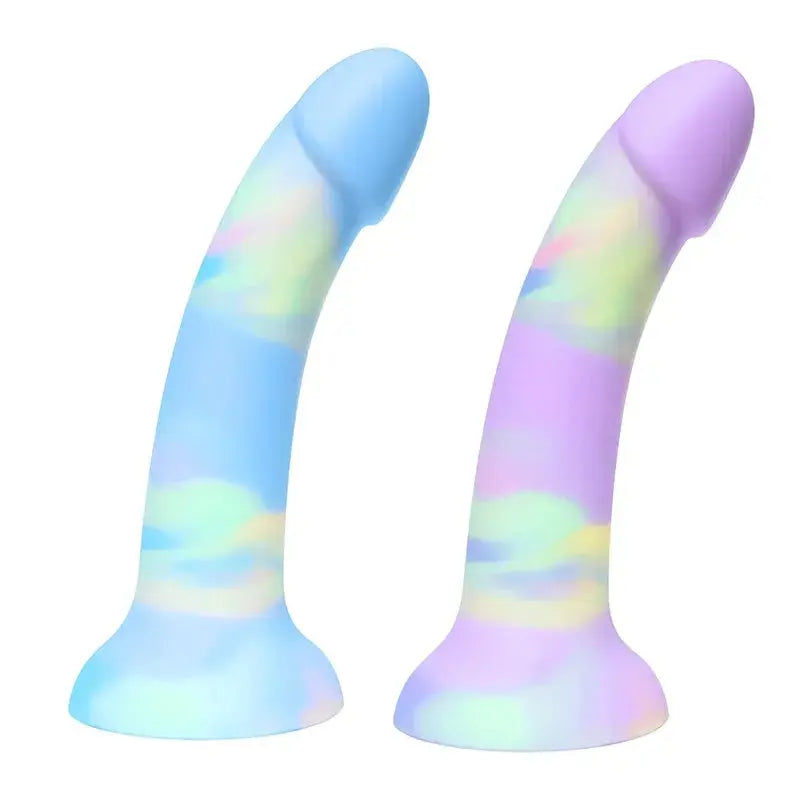 7-inch red liquid silicone realistic dildo with strong suction cup, G-spot design, for women and men, anal sex toy by SHOPEZRA L.L.C.