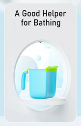 Baby Bath Rinse Cup Newborn Baby Shower  Spoons Child Washing Hair Cup for Bathing Kids Bath Tool SHOPEZRA L.L.C.