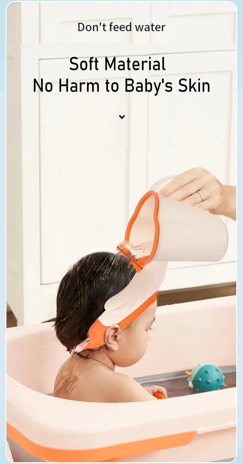 Baby Bath Rinse Cup Newborn Baby Shower  Spoons Child Washing Hair Cup for Bathing Kids Bath Tool SHOPEZRA L.L.C.