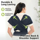 Baby Carrier Front-Carrying Multi-Functional Sleeping, Breastfeeding, Outing Device to Free Hands Knitted Fabric SHOPEZRA L.L.C.