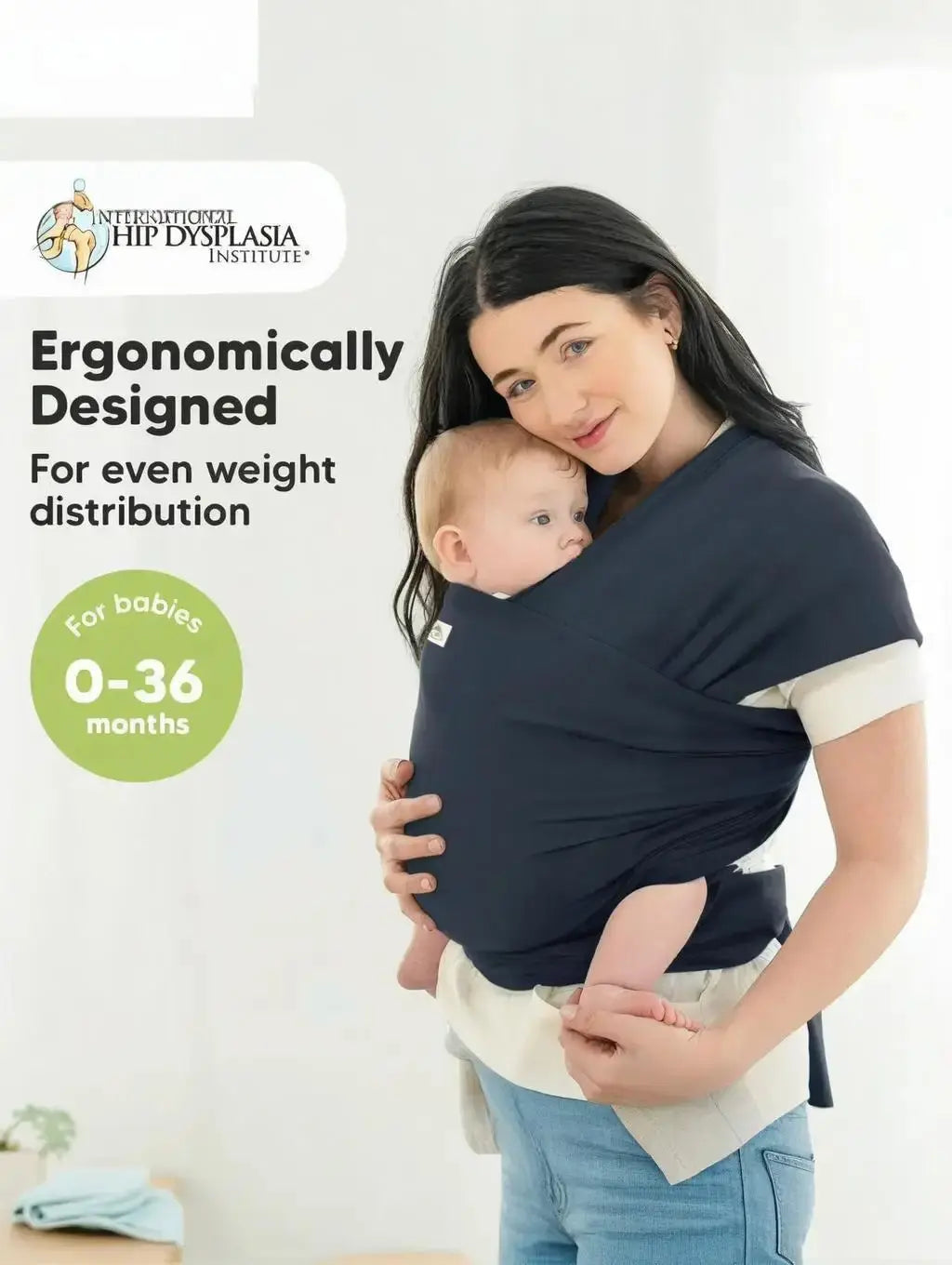 Baby Carrier Front-Carrying Multi-Functional Sleeping, Breastfeeding, Outing Device to Free Hands Knitted Fabric SHOPEZRA L.L.C.