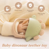 Baby Silicone Teether Dinosaur Silicone Gloves Baby Care Utensils 0 12 Months Dental Care Silicone Rattle Toys Chewing Gum Baby SHOPEZRA L.L.C.
