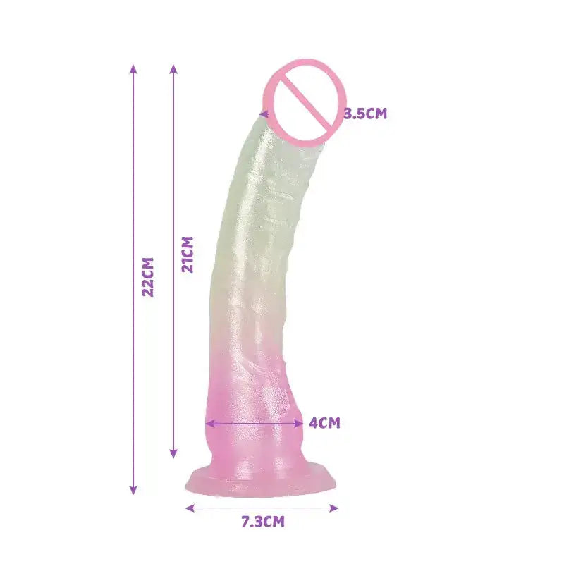 Huge Dildo Realistic Silicone Colorful Dildo Dick Huge Soft Dildo Lesbian Sex Toy Homme G-spot Orgasme Sex Toys For Women Men by Dropshipman