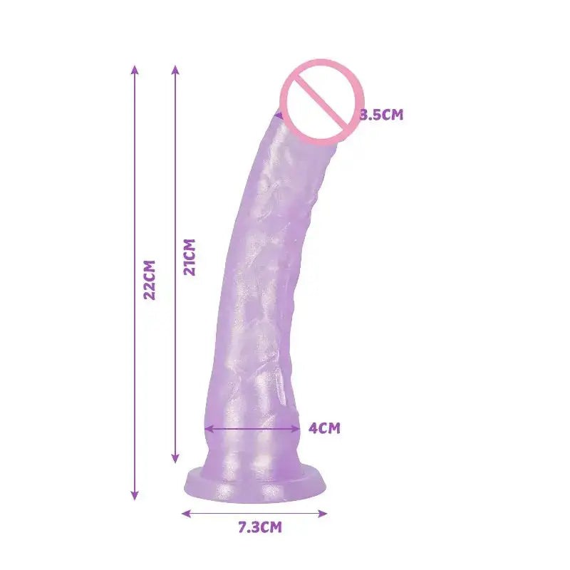Huge Dildo Realistic Silicone Colorful Dildo Dick Huge Soft Dildo Lesbian Sex Toy Homme G-spot Orgasme Sex Toys For Women Men by Dropshipman