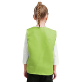 Kids Boys Girls Button Volunteer Vest Solid Color V Neck Sleeveless Waistcoat Volunteers School Camp Activities Uniform SHOPEZRA L.L.C.