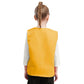 Kids Boys Girls Button Volunteer Vest Solid Color V Neck Sleeveless Waistcoat Volunteers School Camp Activities Uniform SHOPEZRA L.L.C.