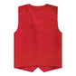 Kids Boys Girls Button Volunteer Vest Solid Color V Neck Sleeveless Waistcoat Volunteers School Camp Activities Uniform SHOPEZRA L.L.C.