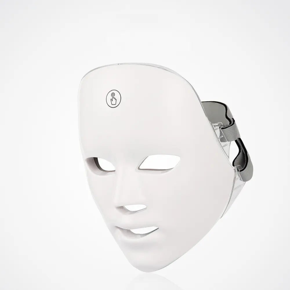 Shopezra L.L.C. Skin Rejuvenation Facial Beauty Device in box, with sleek design and control buttons for skincare treatment.