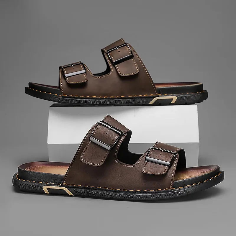 Shoes Men Sandals Slippers Sneaker Leather Men&