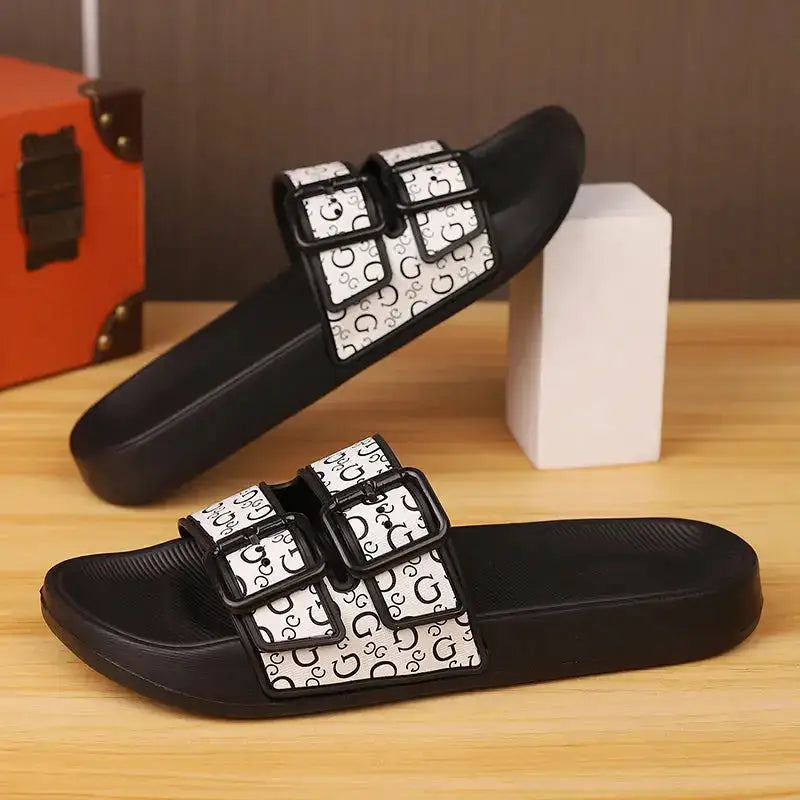 Shoes Men Sandals Slippers Sneaker Leather Men&