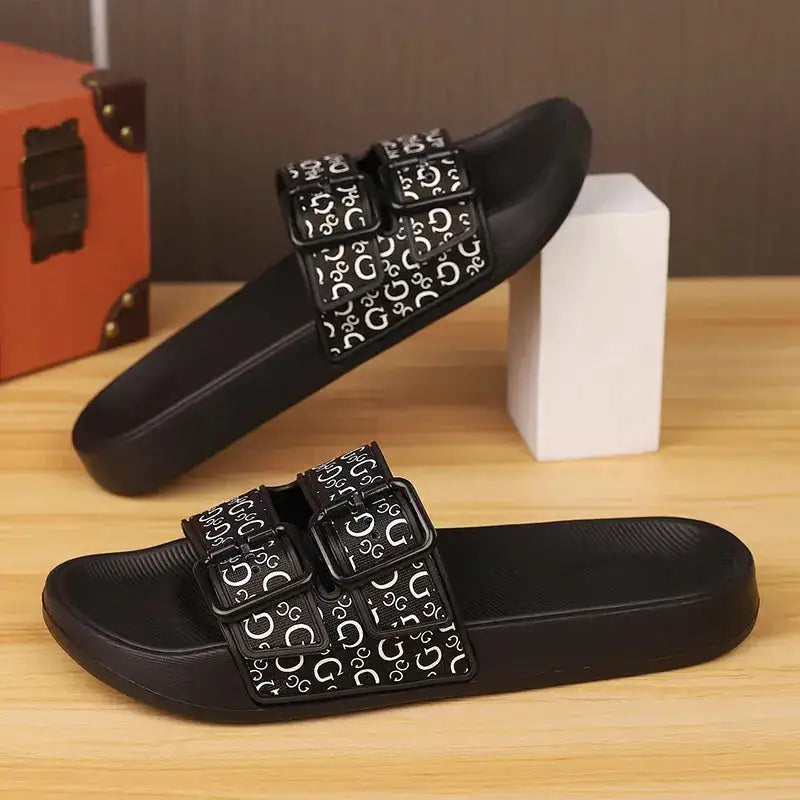 Shoes Men Sandals Slippers Sneaker Leather Men&