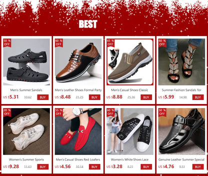 Genuine Leather Summer Special Offer Men&