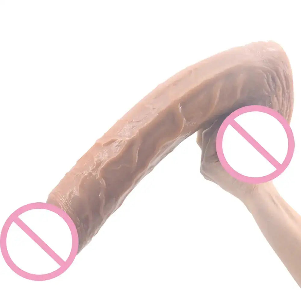FAAK 16.5in huge long dildo realistic penis massive cock sex toys for women anal massage masturbator clitoral stimulate sex shop by Dropshipman