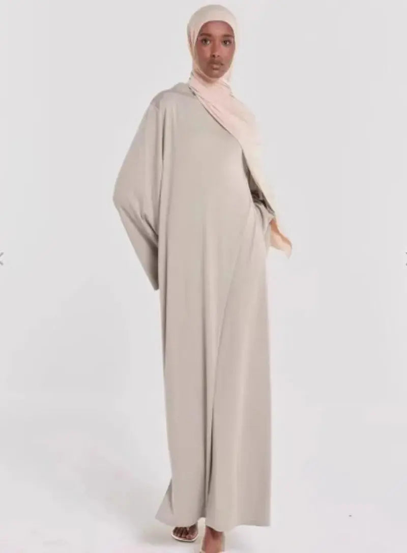 Dress Women Eid Modest Dresses Prayer Abayas Dubai Vestidos Saudi Arabic Long Robe Kaftan Morocco Jalabiya Ramadan Caftan SHOPEZRA L.L.C.