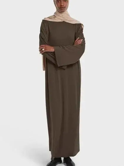 Dress Women Eid Modest Dresses Prayer Abayas Dubai Vestidos Saudi Arabic Long Robe Kaftan Morocco Jalabiya Ramadan Caftan by Dropshipman
