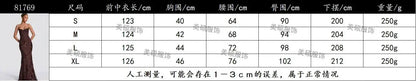 Elegant Women 3d Embroidery Floral Long Dress Women Backless Cross Tied Spaghetti Strap Robe Slim Floor Length Evening Dresses by Dropshipman
