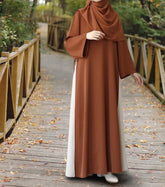 Muslim Women Modest Long Dress Patchwork Drawstring Arab Robe Vestidos Jalabiya Dubai Saudi Abayas Morocco Eid Ramadan Dresses SHOPEZRA L.L.C.