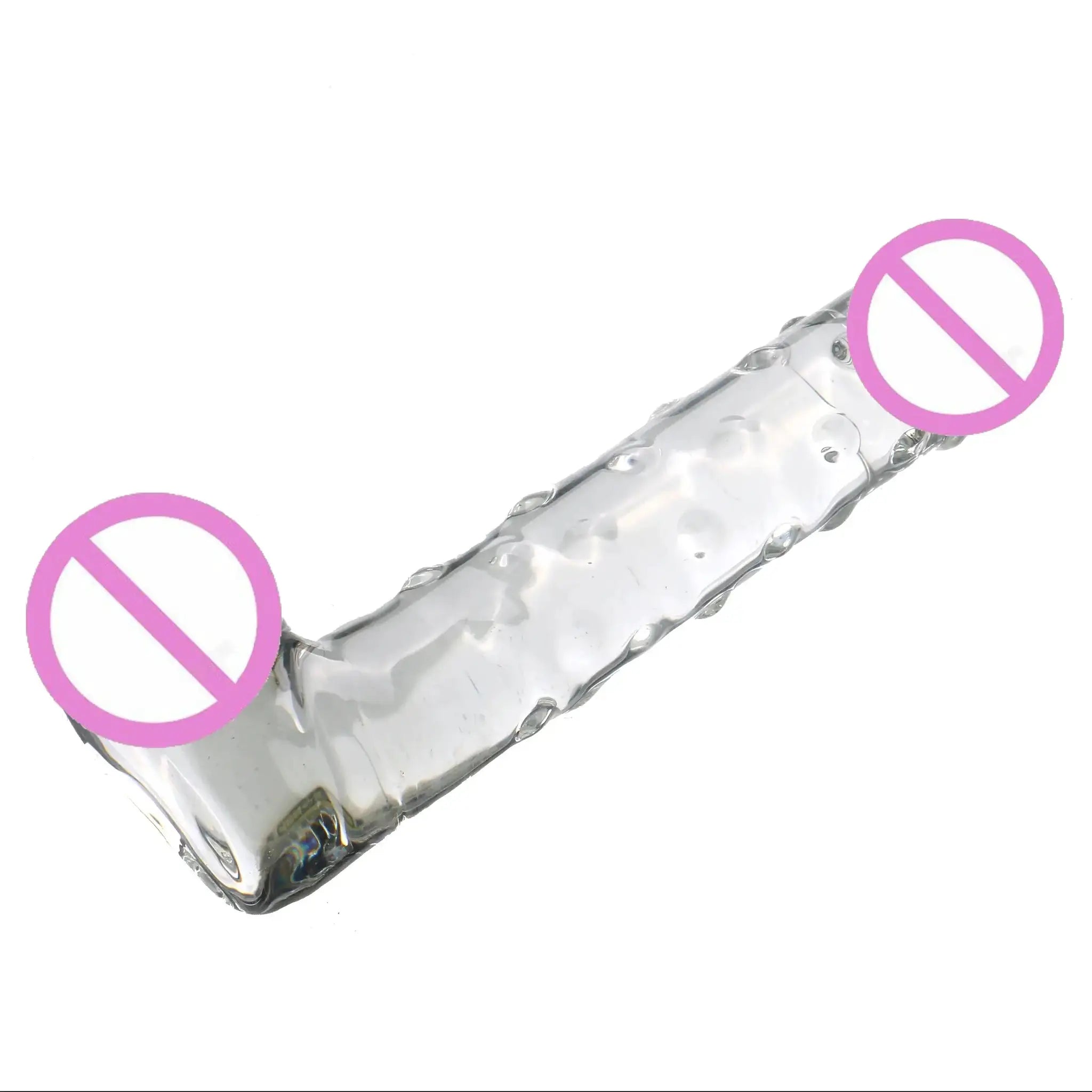 Realistic clear dildo for women with strong suction cup, hands-free play, designed for G-spot stimulation, from SHOPEZRA L.L.C.