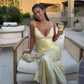 Elegant Lace Satin Spliced Women&