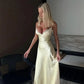 Elegant Lace Satin Spliced Women&