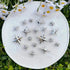 18pcs/Set Detachable Punk Style Metal Rivets Decorative Buckles For Garden Shoes & Hole Shoes New by Dropshipman