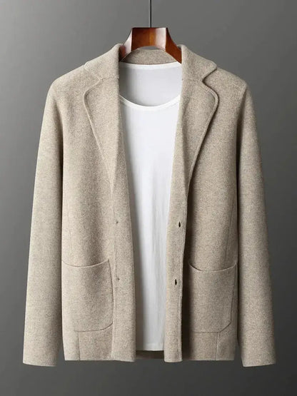 New autumn and winter cashmere sweater large size men&