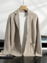 New autumn and winter cashmere sweater large size men&