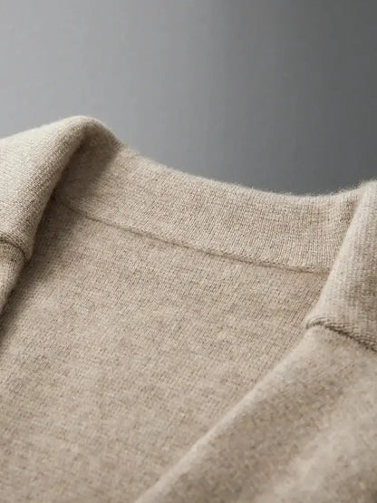 New autumn and winter cashmere sweater large size men&