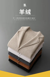 New autumn and winter cashmere sweater large size men&