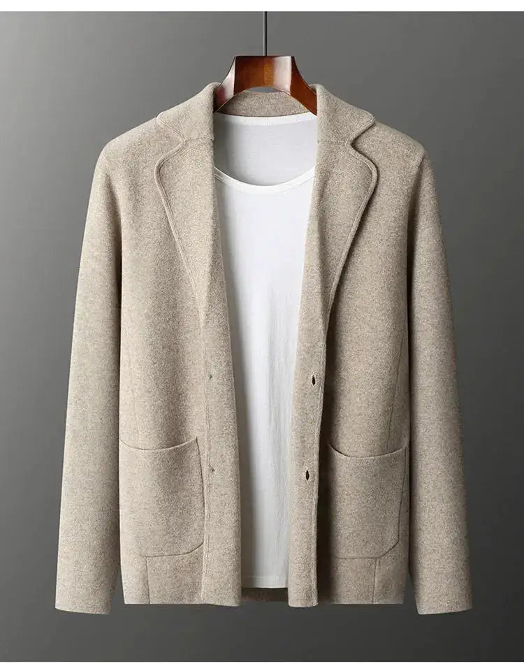 New autumn and winter cashmere sweater large size men&