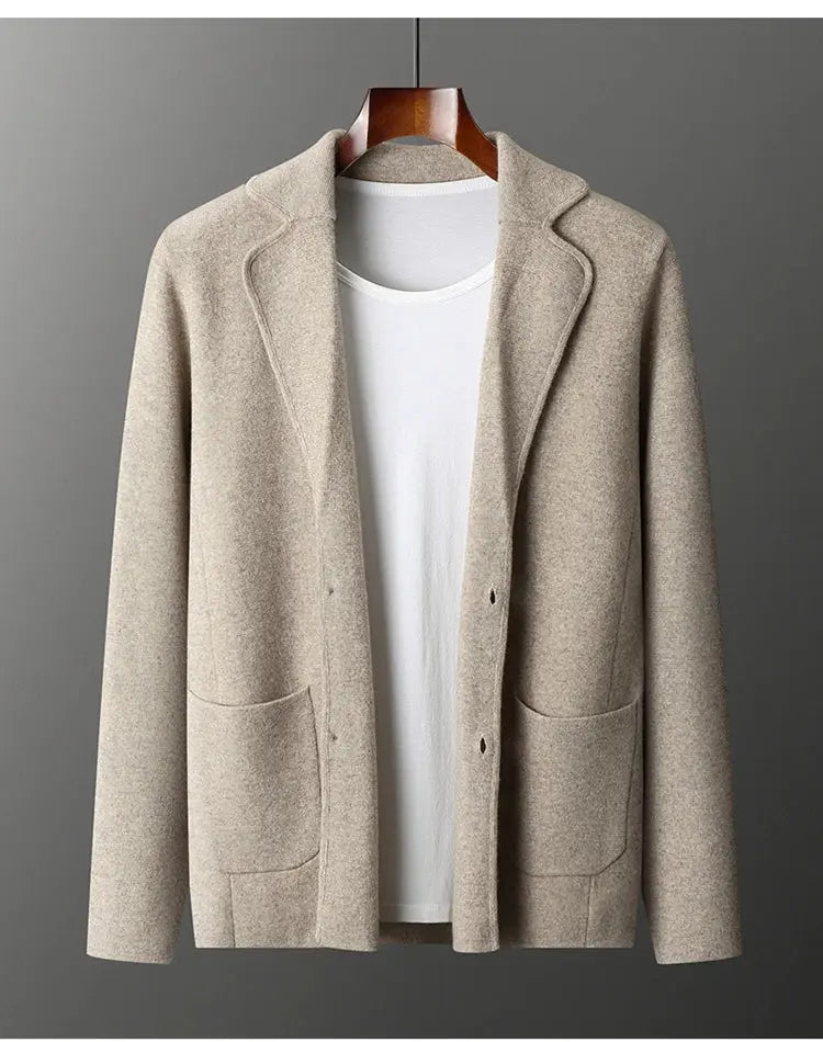 New autumn and winter cashmere sweater large size men&
