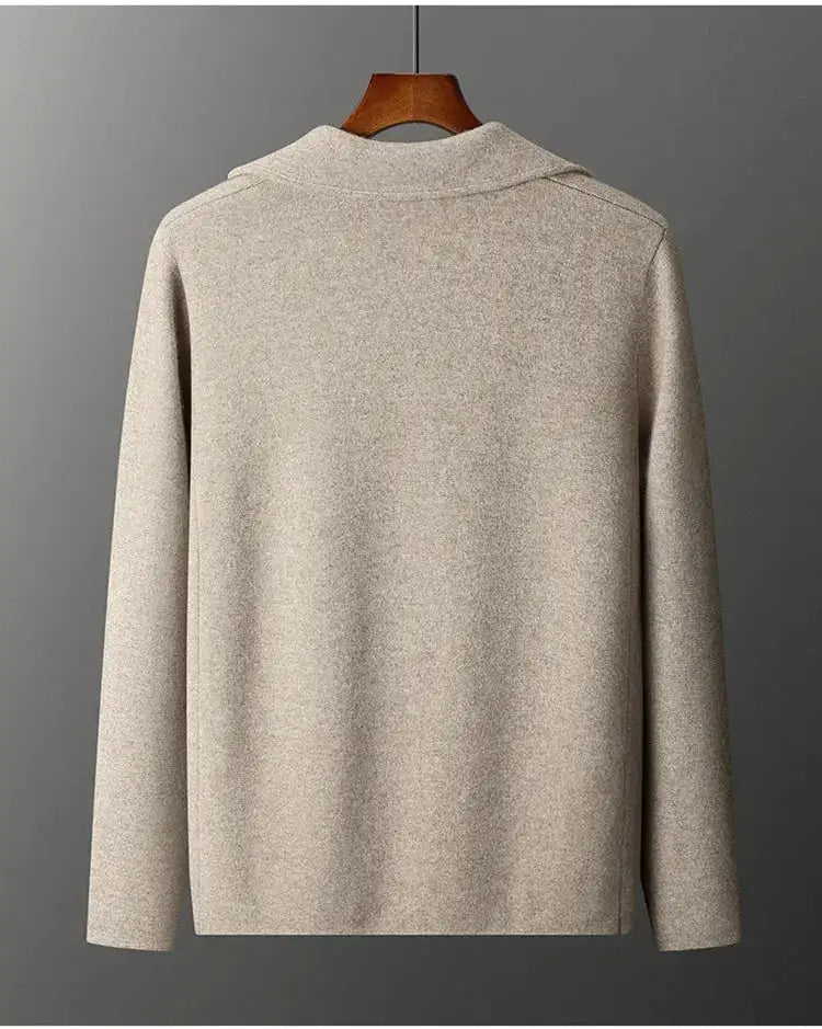 New autumn and winter cashmere sweater large size men&