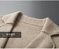 New autumn and winter cashmere sweater large size men&