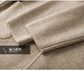 New autumn and winter cashmere sweater large size men&