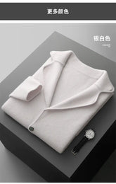 New autumn and winter cashmere sweater large size men&