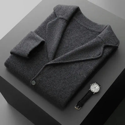 New autumn and winter cashmere sweater large size men&