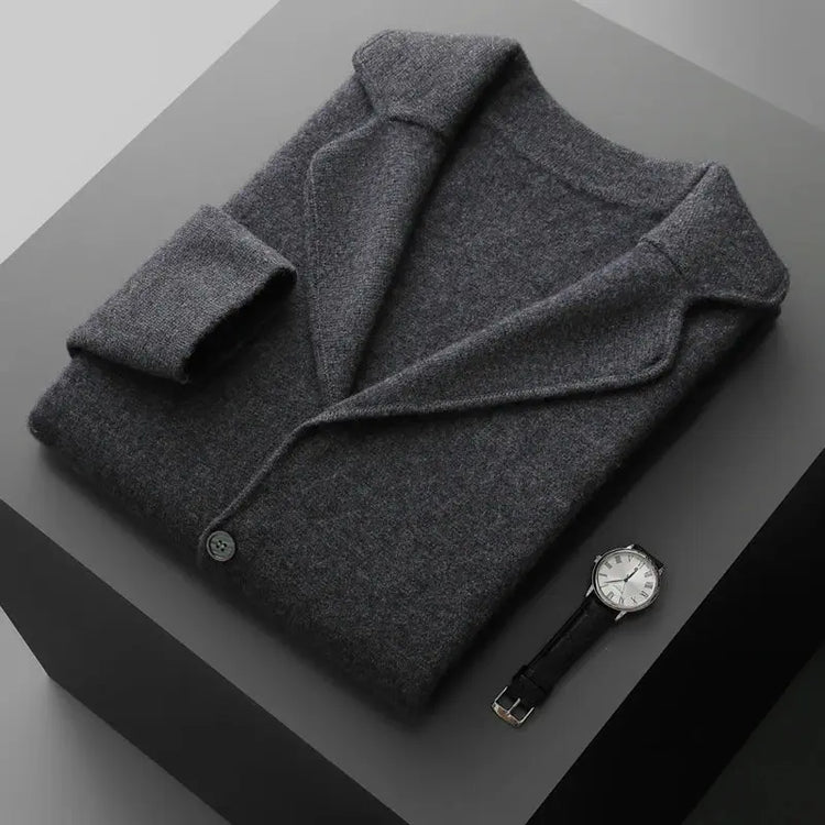 New autumn and winter cashmere sweater large size men&