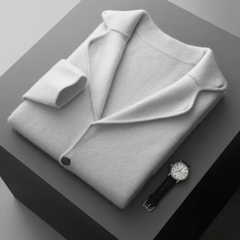 New autumn and winter cashmere sweater large size men&
