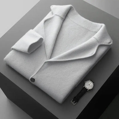 New autumn and winter cashmere sweater large size men&