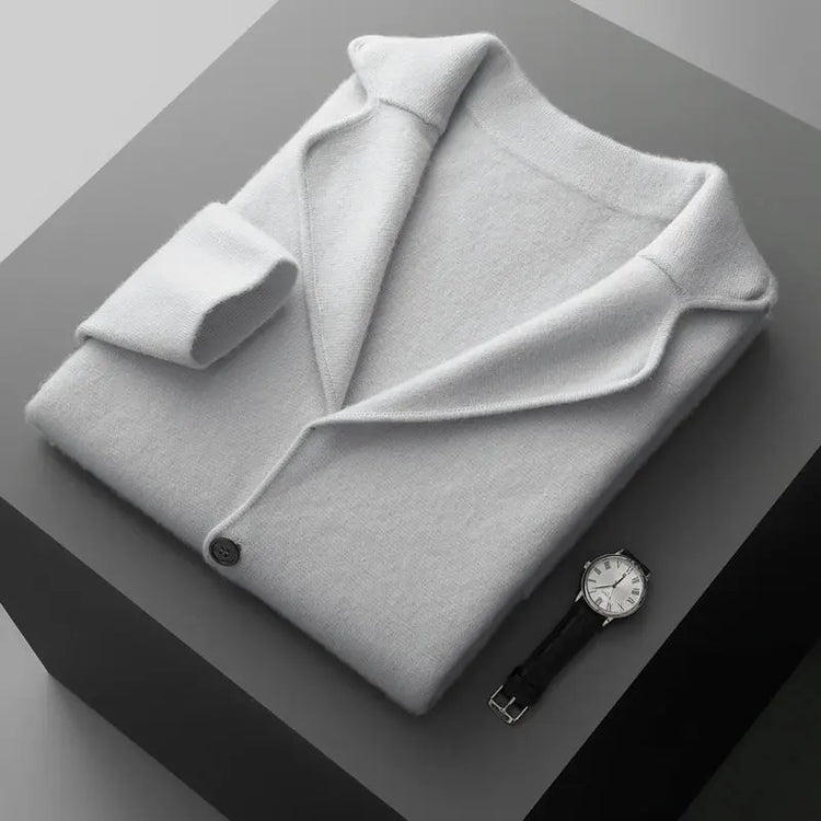 New autumn and winter cashmere sweater large size men&