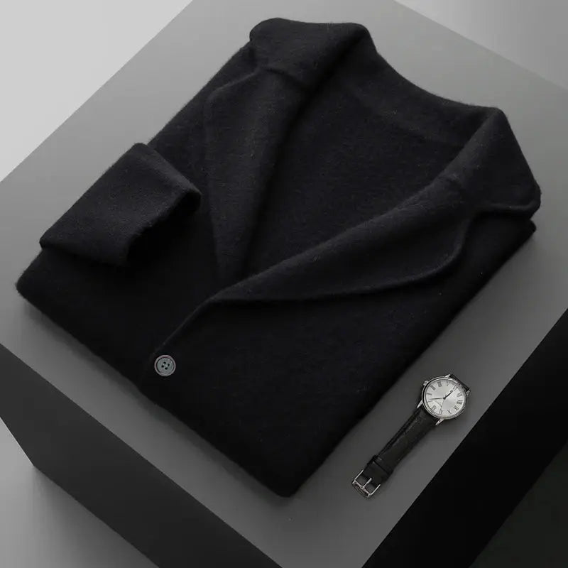 New autumn and winter cashmere sweater large size men&