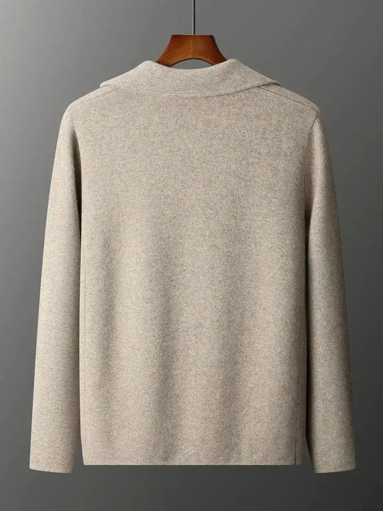 New autumn and winter cashmere sweater large size men&
