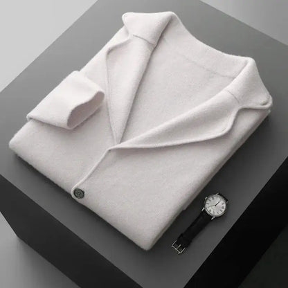New autumn and winter cashmere sweater large size men&