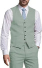 Suits for Men 2 Pieces Vest and Pants Set Gentleman Classic Suit for Men Tuxedo Suit for Men for Wedding Summer Beach SHOPEZRA L.L.C.