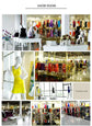 Women Ruffles Draped Dress Three Piece Sets Sexy Halter Neck Folds Ruffled Dress+Lace-up Corset Top+Shorts Suits Party Cocktail SHOPEZRA L.L.C.