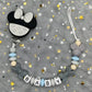 2026 Custom Name Baby Pacifier Clips Chain Silicone Beads Teether Toys Dummy Holder Russian English Name Pacifier Chain Newborn SHOPEZRA L.L.C.
