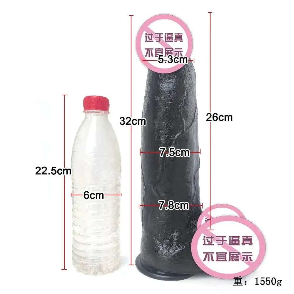 Erotic Huge Realistic Giant Dildo Female Masturbator Penis G-spot Orgasm Suction Cup Anal Plug Big Dick Sex Toys for Women Men by Dropshipman