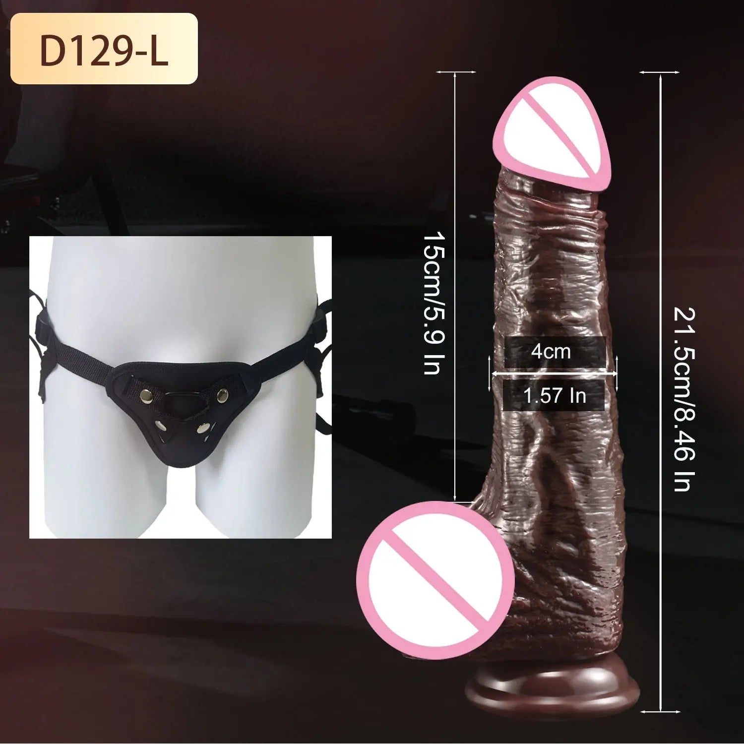 Realistic sex toy dildo for women, featuring skin-like texture, sliding foreskin, and large penis design for adult masturbation.